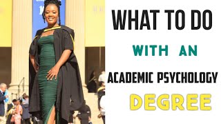 what to do with a psychology degree in South Africa| Personal experience