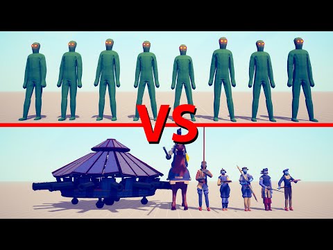 ZOMBIE Team vs RENAISSANCE Team - Totally Accurate Battle Simulator TABS