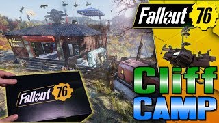 Best Cliffside Camp Location in #Fallout76 - + Mystery Box from Bethesda Unboxing