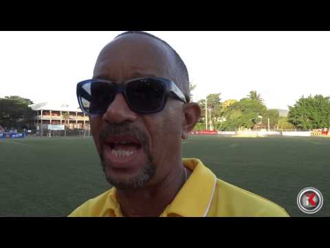 Coach Neville Bell speaks about STGC's performance - STGC vs Oberlin - 2013 ISSA/LIME Manning Cup