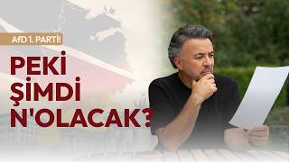 AfD 1. OLDU! PEKİ ŞİMDİ N'OLACAK? @benyuxel