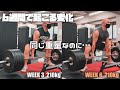 6週間でこの変化!デッドリフト特化型のサイクルトレーニングの効果(途中経過)