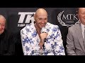 TYSON FURY'S IMMEDIATE REACTION TO KO OF SCHWARZ & APOLLO CREED ENTRANCE