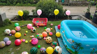 Download lagu Looking for Basketballs, & Popping Prize Balloons, Collecting Big Basketballs, Small Basketballs mp3