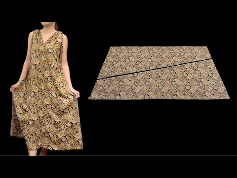 🏝️Only 1.3 meter of fabric 💕 Very easy Cut in 5 minutes and Sew only 10 minutes