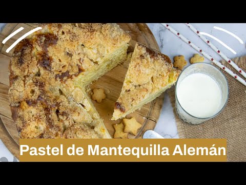 Pastel de mantequilla estilo alemán