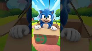 Sonic Replaces Tom in the Game : My Talking Tom 2 #shorts