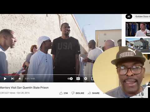 GOLDEN STATE WARRIORS VISIT SAN QUENTIN EX CON REACTS!!!!