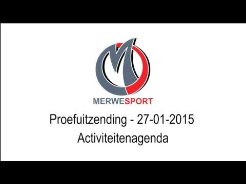 MerweSport - 27-01-2015 - Activiteitenagenda