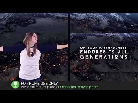 Psalm 119:89-90 - Forever Faithful (Hand Motions)