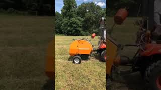 Mini hay baler!?! 🤩