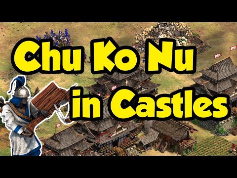Chu Ko Nu, Kipchaks, & Castles (extra projectiles)