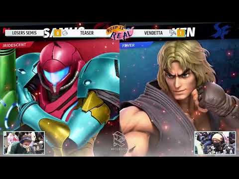 Teaser (Samus) vs Vendetta (Ken) - Keep it REAL: Collegiate Losers Semi Finals