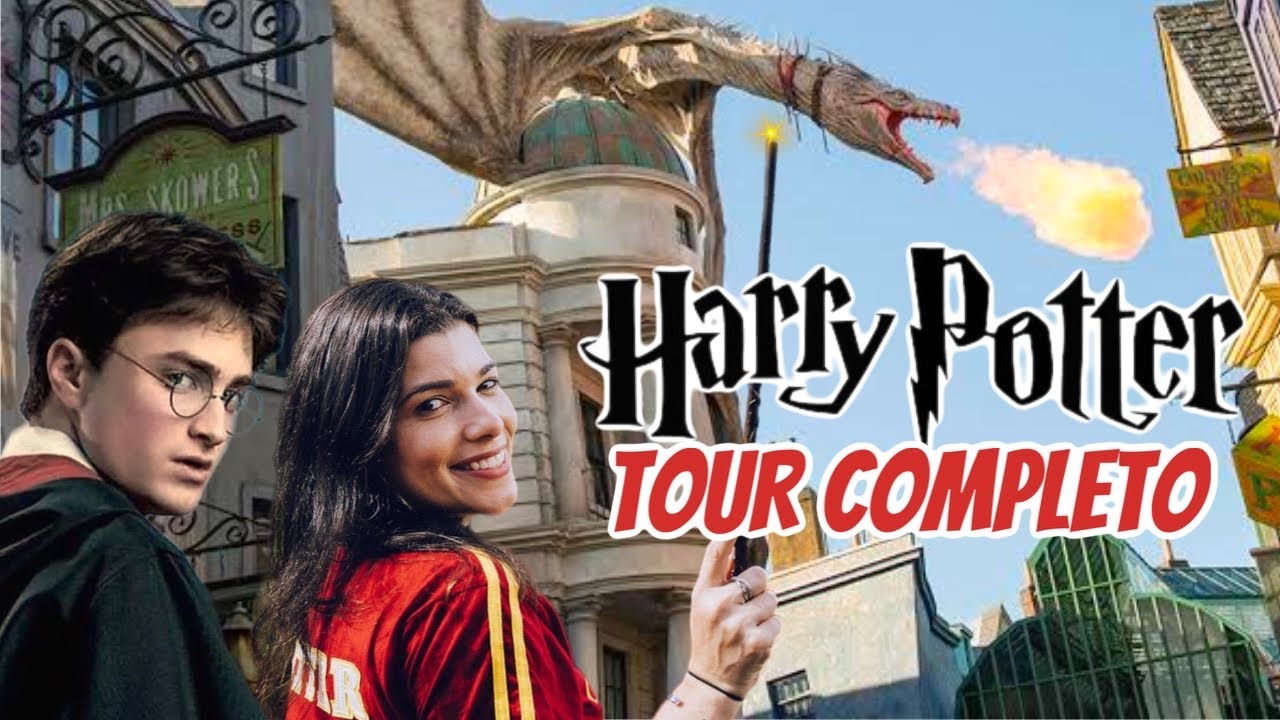 TOUR ÁREA HARRY POTTER NO UNIVERSAL STUDIOS EM ORLANDO