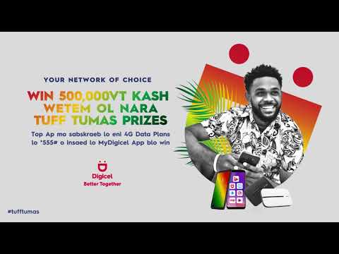 Top Up & WIN Share of 500,000VT | Digicel Vanuatu
