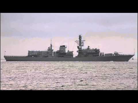 British Warship HMS LANCASTER