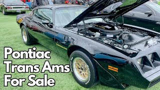 Classic Pontiac Firebirds and Trans Ams For Sale in North Carolina