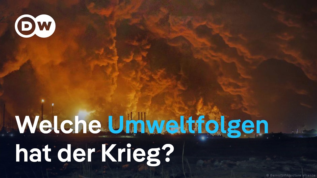 Iran-Krieg: Sorge vor massiven Umweltschäden wächst