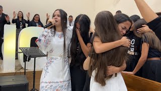 OS JOVENS FORAM CHEIOS DA PRESENÇA 🔥😭🙌🏻( Os planos de Deus) -Ruth Martins