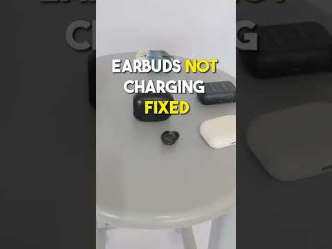 Earbuds Not Charging - FIXED! #shorts