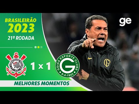 Gols e lances de Corinthians x Goiás