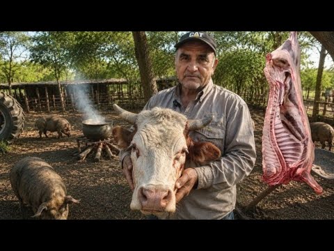 Así es la VIDA en una COLONIA RURAL/ Hombre de campo CHAQUEÑO/ El Quebrachal- Salta