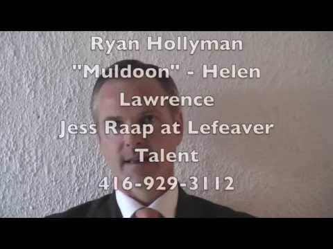 Ryan Hollyman: Audition for the role of  