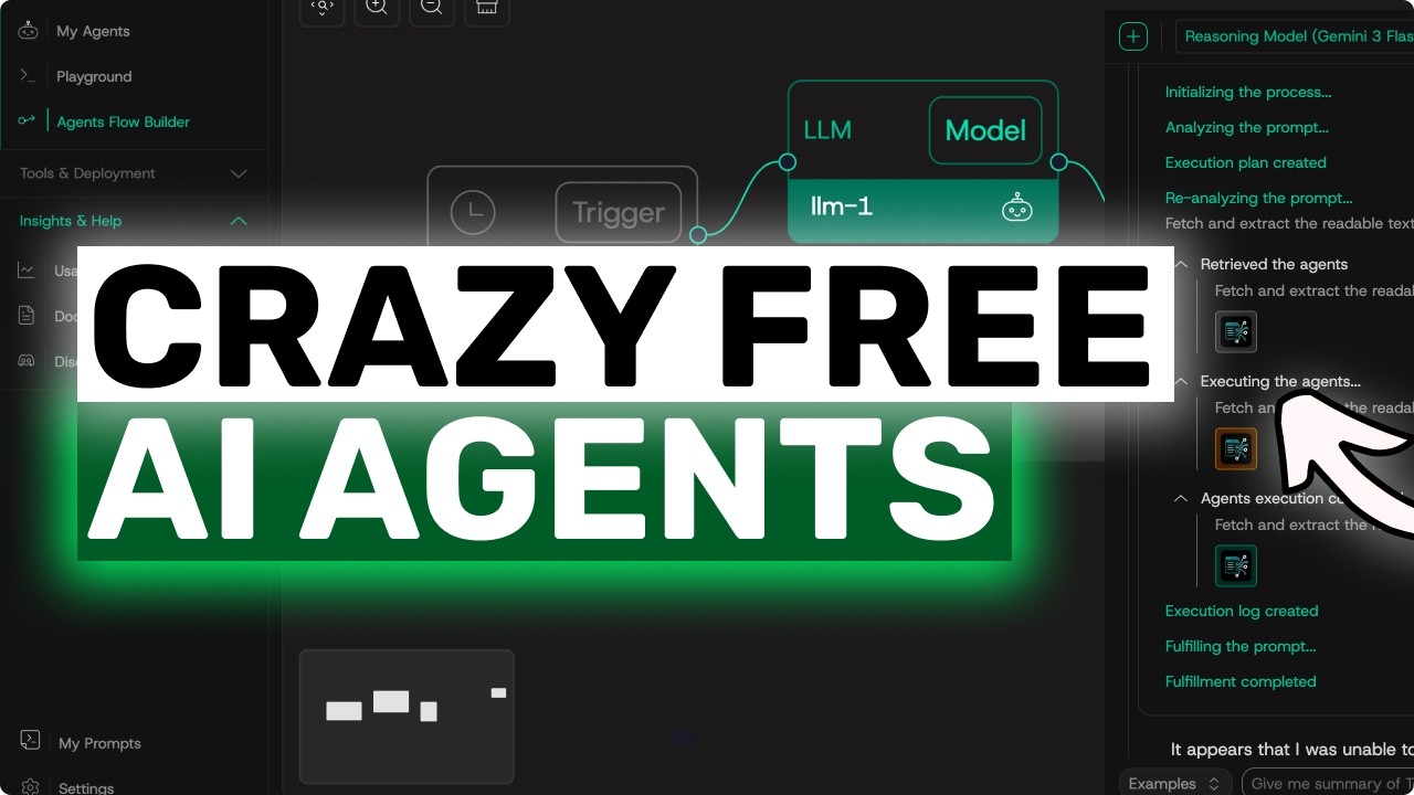 CRAZY FREE AI Agents: Easiest WAY to CREATE AI Agents w/ OPUS 4.6 for FREE!
