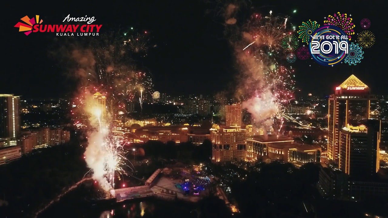 Spectacular Fireworks Display 2019 @ Sunway City Kuala Lumpur