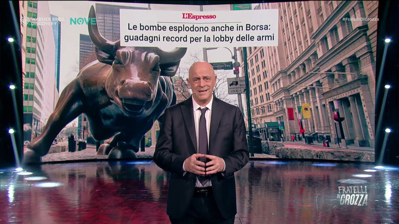 Crozza "Putin quando sente Dragone se la fa sotto"