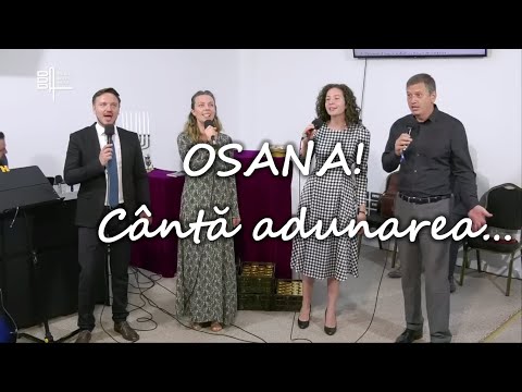Domnul e aici căci I-am simțit fiorul | Osana, cântă adunarea