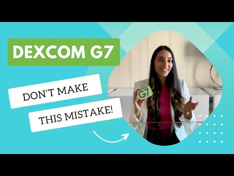 Dexcom G7 Glucose Monitoring: First Time Unboxing, Sensor Insert, & App Set Up!