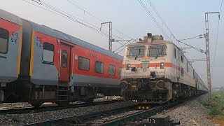 Lgd wap 7 with 22837 ac sf meets tata wap with 12890 smvb-tatanagar sf express