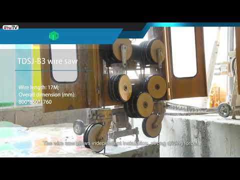 Team-D hydraulic wire saw machine (Model:TDSJ-B3)
