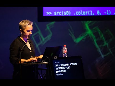 The Browser as a Modular, Networked Video Synthesizer by Olivia Jack | JSConf.Asia 2019