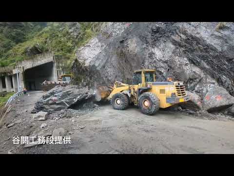 谷關工務段父親節加班搶修 中橫便道下午恢復通行