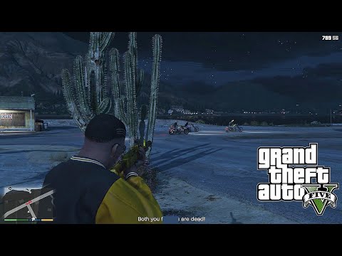 GTA 5 – Franklin Countryside Gang Fight Random Event | Alamo Sea Rescue