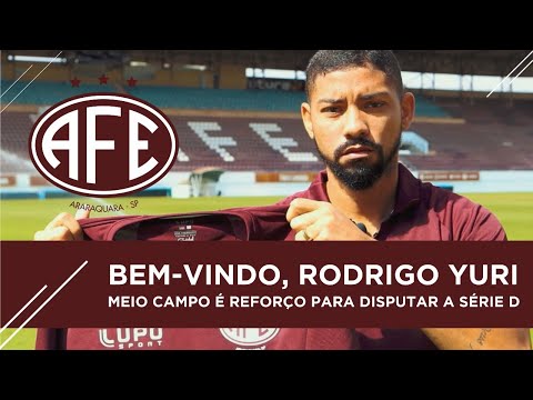 VÍDEO / RODRIGO YURI É O NOVO REFORÇO DA FERROVIÁRIA !