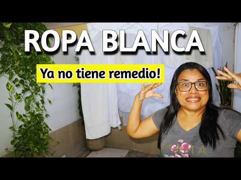 💜 Cómo Lavar ROPA BLANCA fácilmente?! Tips de limpieza y Orden para tu Casa!