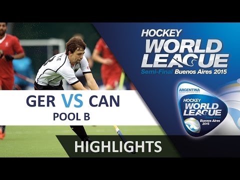 Germany v Canada Match Highlights
