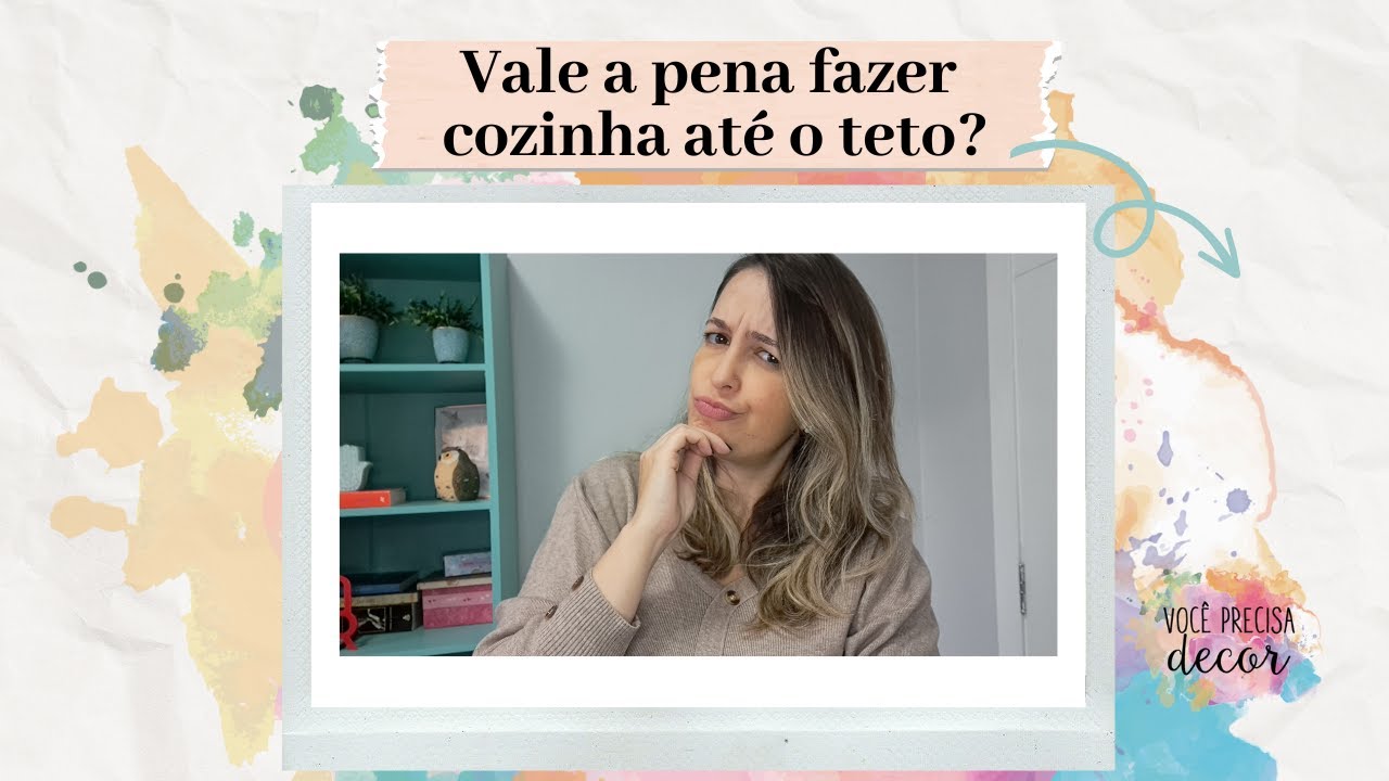 Vale a pena fazer a cozinha até o teto | Canal de decoração