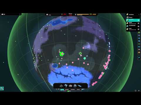 Planetary Annihilation Gamma : 8 player Free For All - Moon Missles!