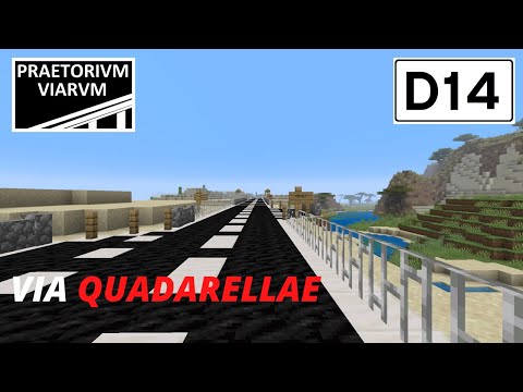 Minecraft , Road D14 , Via Quadarellae , from Vassa to the Mesa .