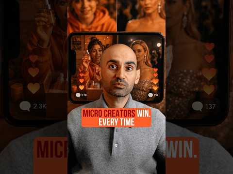Video Thumbnail: Stop Paying Big Creators for Awareness #shorts