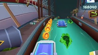 Download lagu Subway Princess Runner Game: Princess Clown Jumping, Running, Riding Plane | Android Game USA mp3