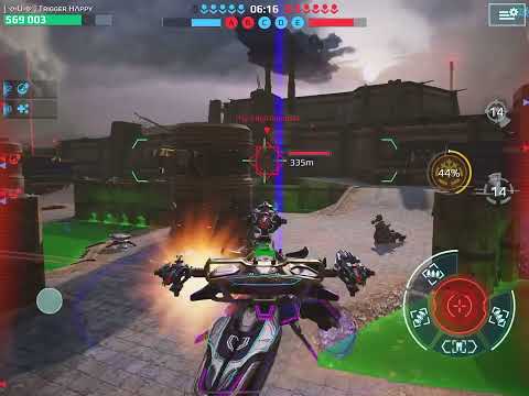 Accelerator Vajra Sirius vs Gargantua Arthur - War Robots [WR]