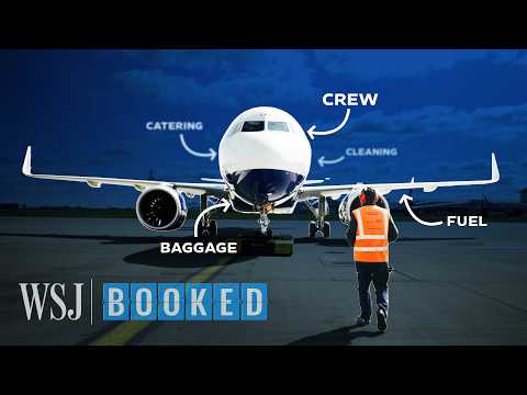 斥資 1.35 億美元為班機準時起飛做準備 | WSJ Booked (The $135M Mission to Prep Your Flight to Depart on Time | WSJ Booked)