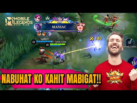NABUHAT KO KAHIT MABIGAT 😱 MGA LODI | LAKAS NG REVAMP MOSKOV MANIAC #mlbb #moskovrevamp