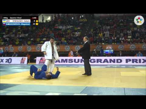 Vadym SYNYAVSKY (UKR) Vs Magomed MAGOMEDOV (RUS) - Judo Grand Prix Samsun 2014 [-90kg]