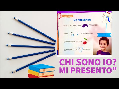 Mi presento . Primo passo: imparo a leggere | Italiano per bambini